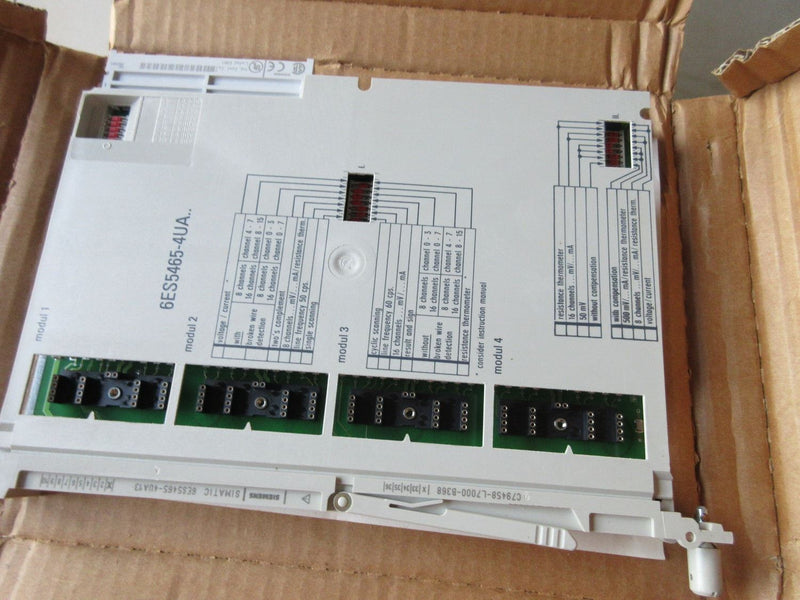 SIEMENS 6ES5 465-4UA13 new 6ES5 4654UA13