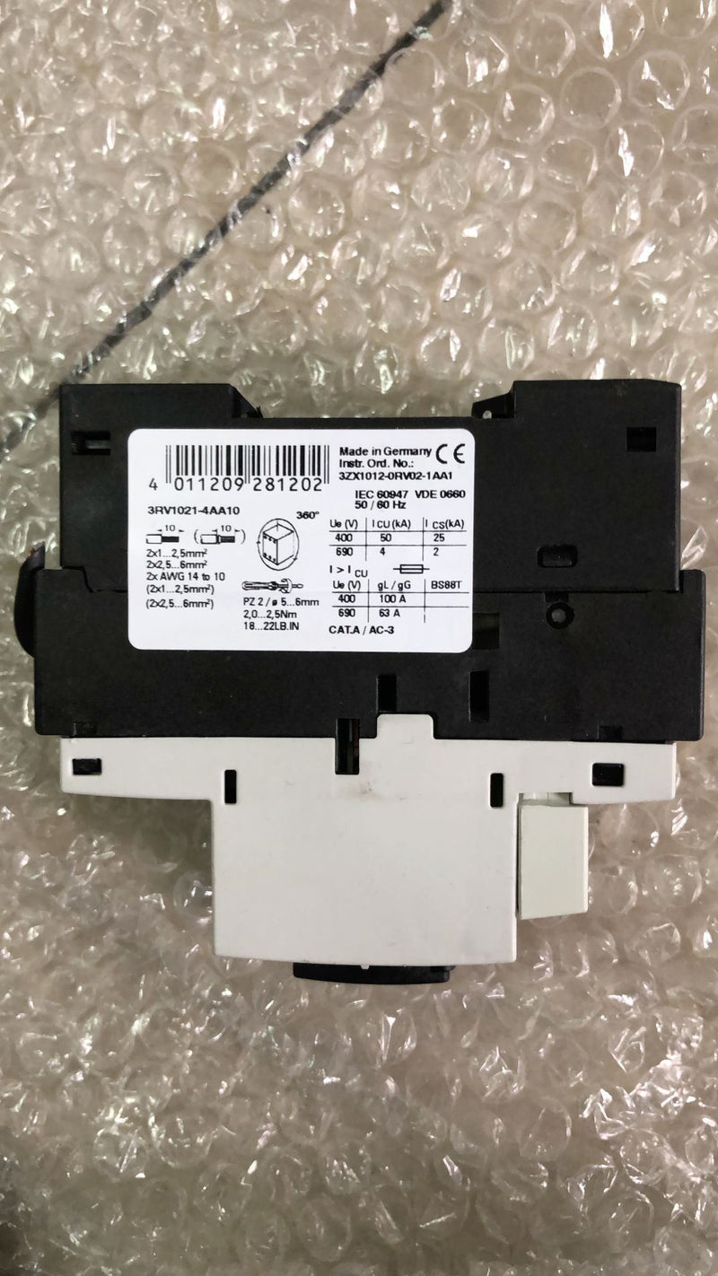 SIEMENS 3RV1021-4AA10 3RV10214AA10