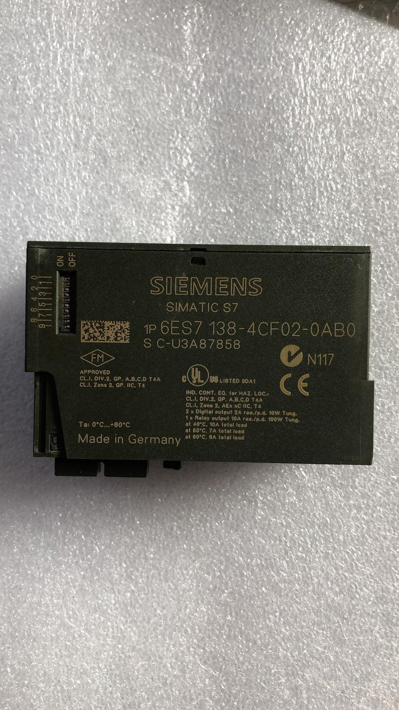 SIEMENS 6ES7 138-4CF02-0AB0 6ES7 1384CF020AB0