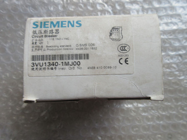 SIEMENS 3VU1340-1MJ00 new 3VU13401MJ00