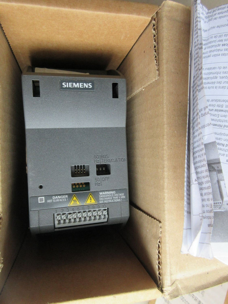 SIEMENS 6SL3211-0AB13-7UB1 new 6SL32110AB137UB1