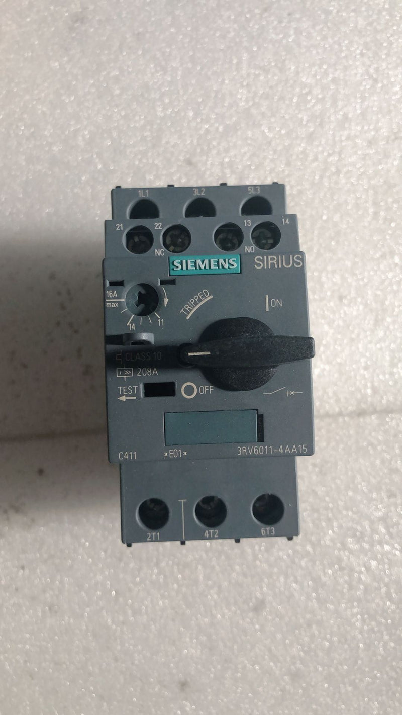 SIEMENS 3RV6011-4AA15 new 3RV60114AA15