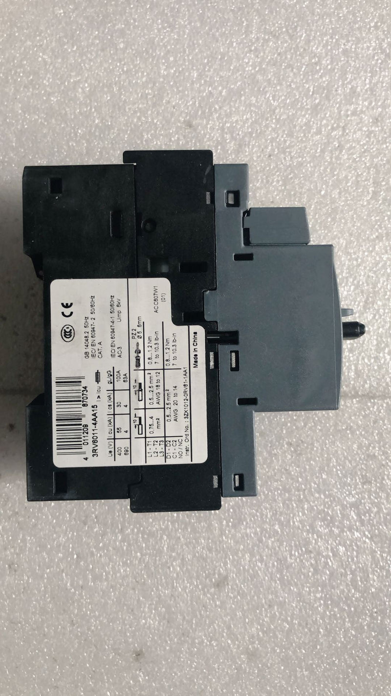 SIEMENS 3RV6011-4AA15 new 3RV60114AA15