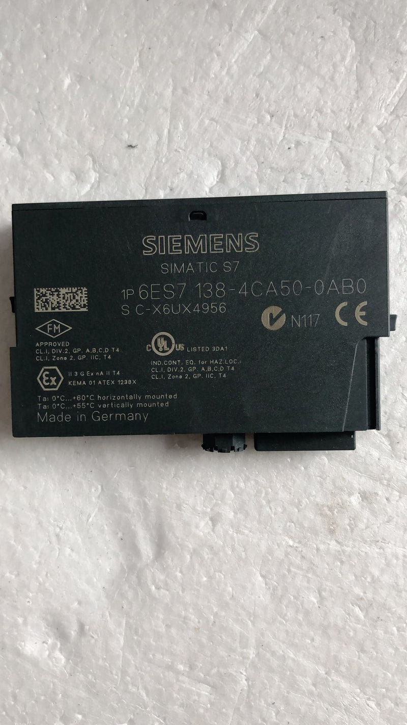 Siemens 6ES7 138-4CA50-0AB0 new 6ES7 1384CA500AB0