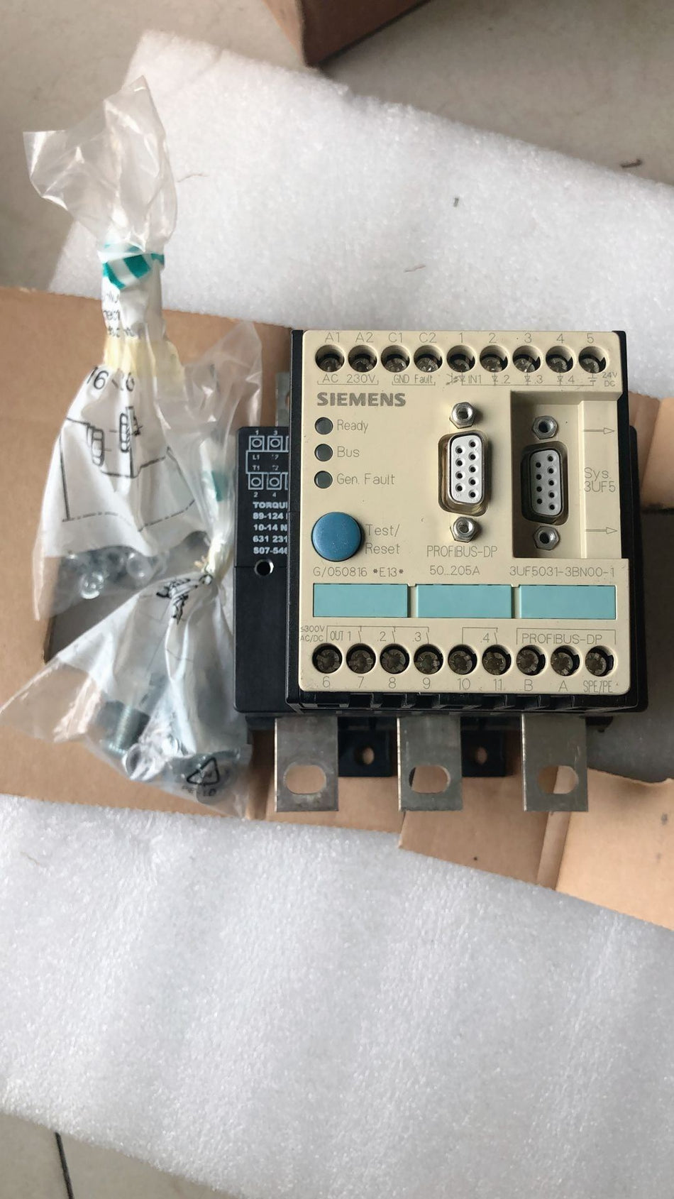 Siemens 3UF5031-3BN00-1 novo 3UF50313BN001