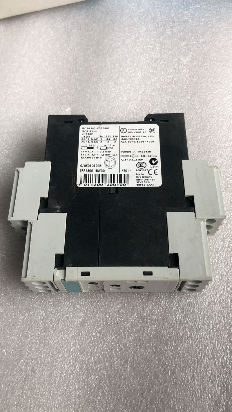 Siemens 3RP1505-1BW30 new 3RP15051BW30