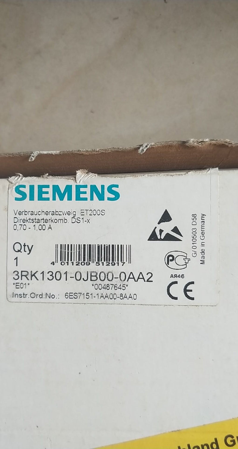 SIEMENS 3RK1301-0JB00-0AA2 new 3RK13010JB000AA2