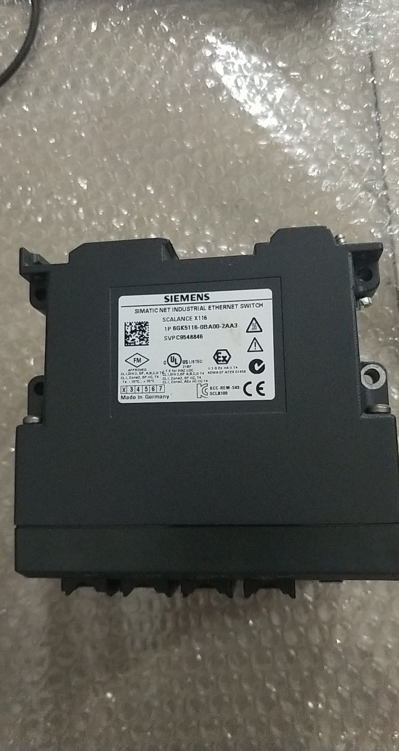 SIEMENS 6GK5116-0BA00-2AA3 6GK51160BA002AA3