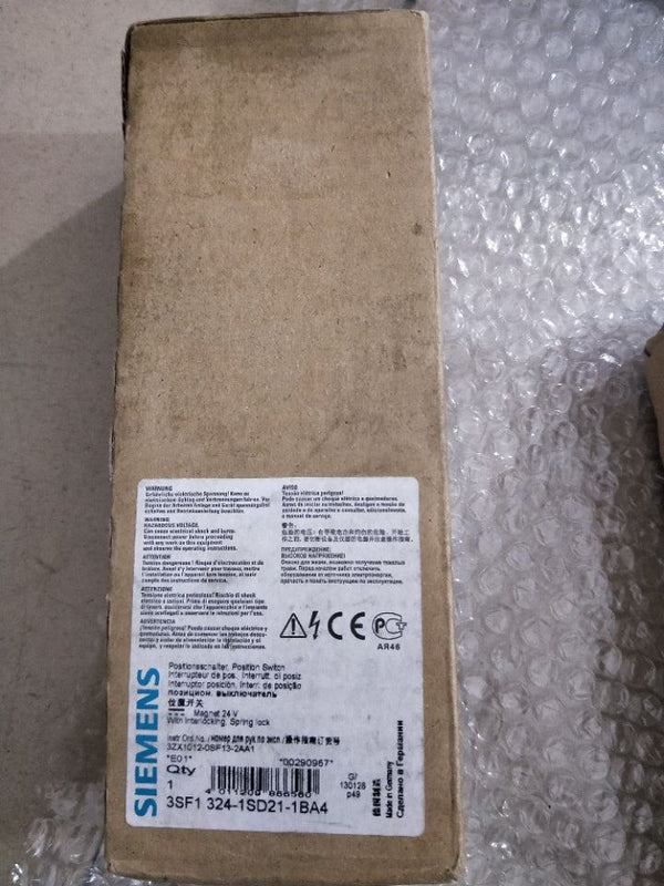 Siemens 3SF1324-1SD21-1BA4 new 3SF13241SD211BA4