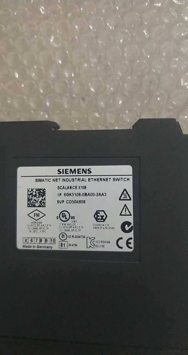 SIEMENS 6GK5108-0BA00-2AA3 6GK51080BA002AA3