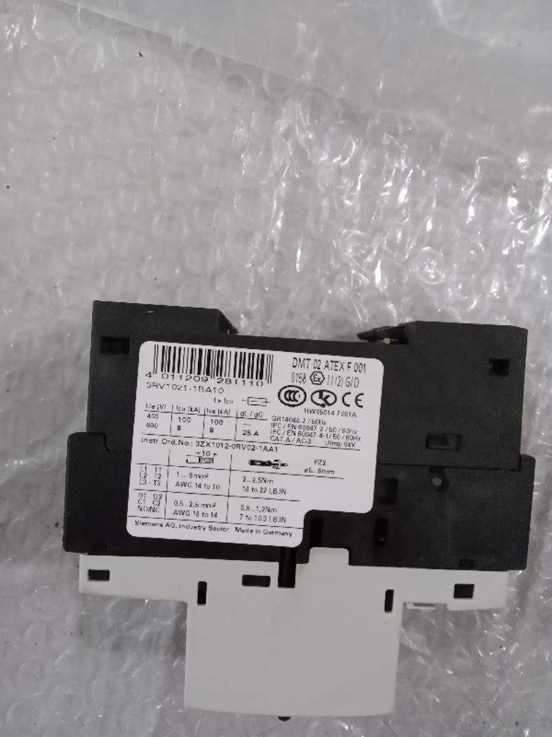 Siemens 3RV1021-1BA10 novo 3RV10211BA10