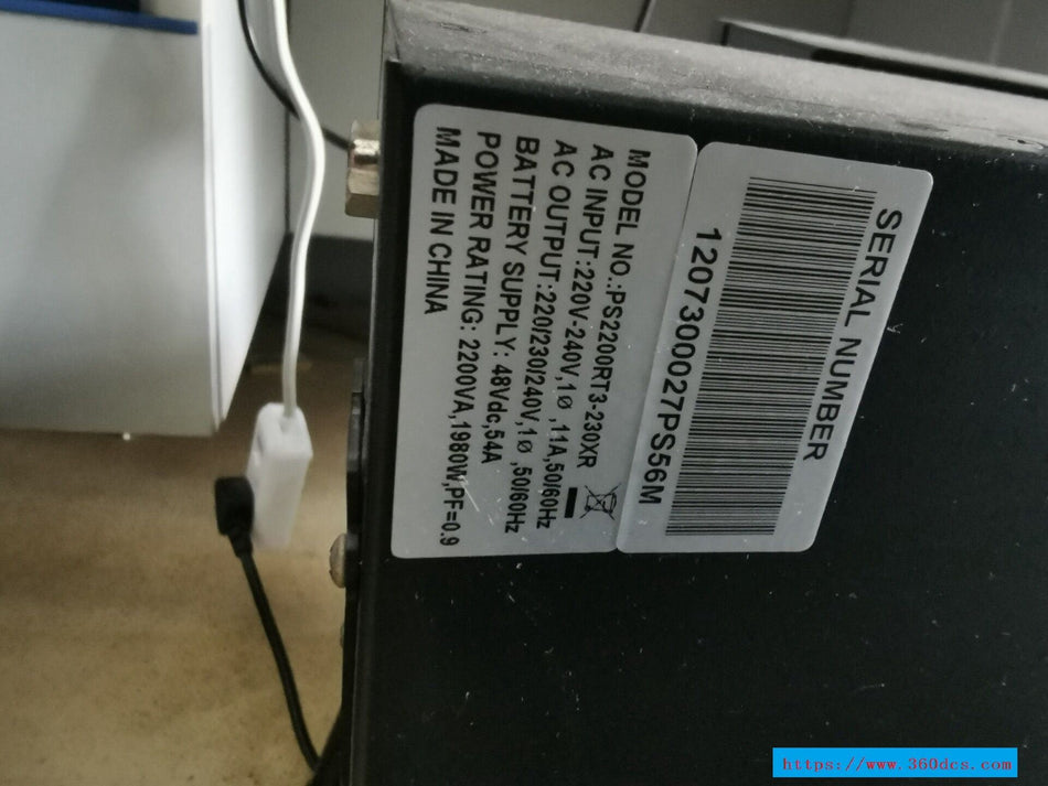 爱默生 PS2200RT3-230XR PS2200RT3230XR 二手