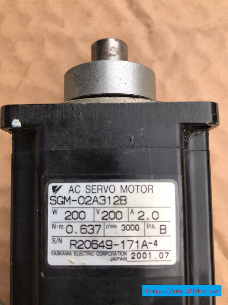 YASKAWA sgm-02a312b used