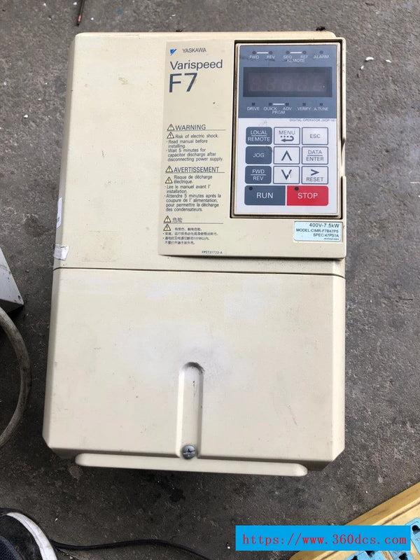 YASKAWA cimr-f7b47p5 used