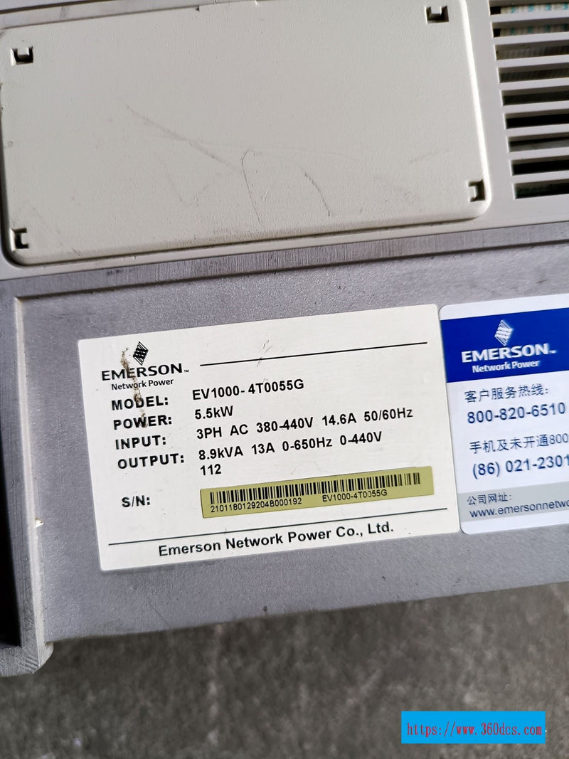 EMERSON EV1000-4T0055G EV10004T0055G