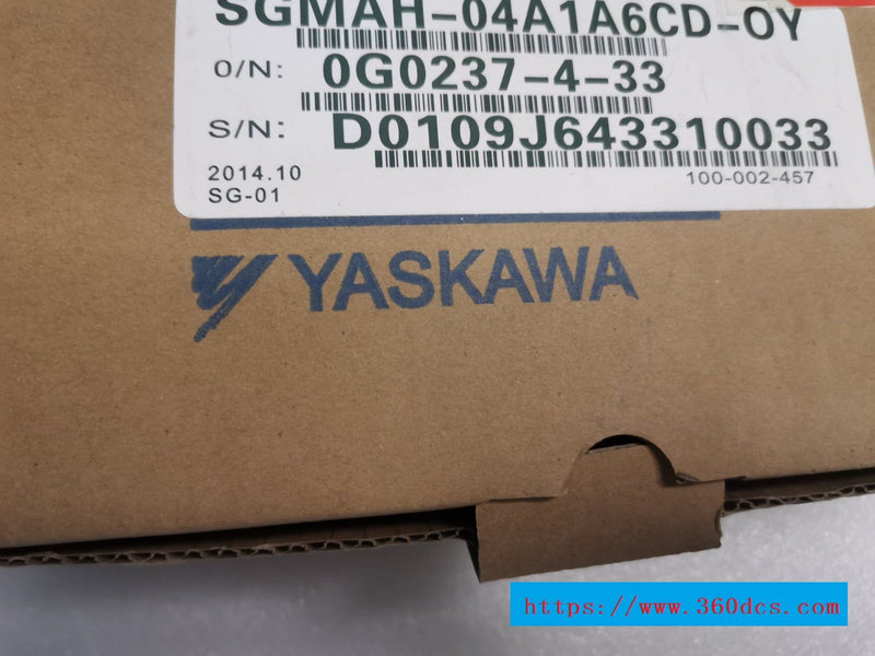 YASKAWA sgmah-04a1a6cd-oy new