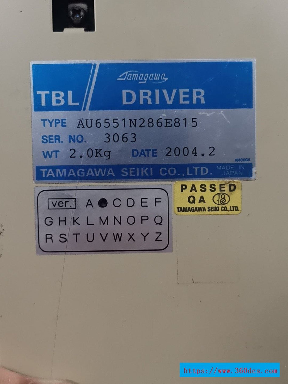 1PC FOR Tamagawa AU6551N286E815 USED mx4