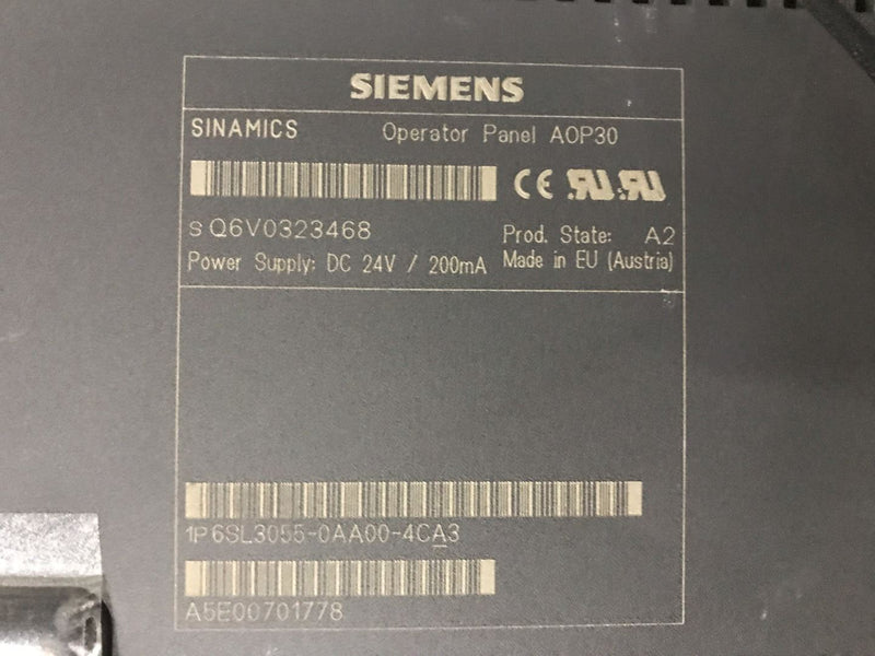 SIEMENS 6SL3055-0AA00-4CA3 6SL30550AA004CA3