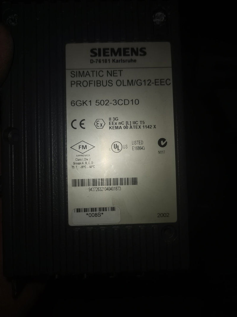 SIEMENS 6GK1502-3CD10 6GK15023CD10