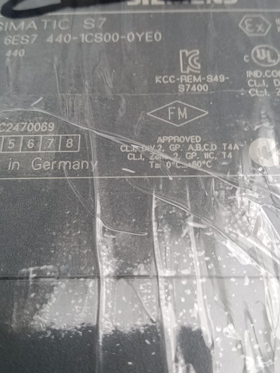 SIEMENS 440-1CS00-0YE0 novo 4401CS000YE0