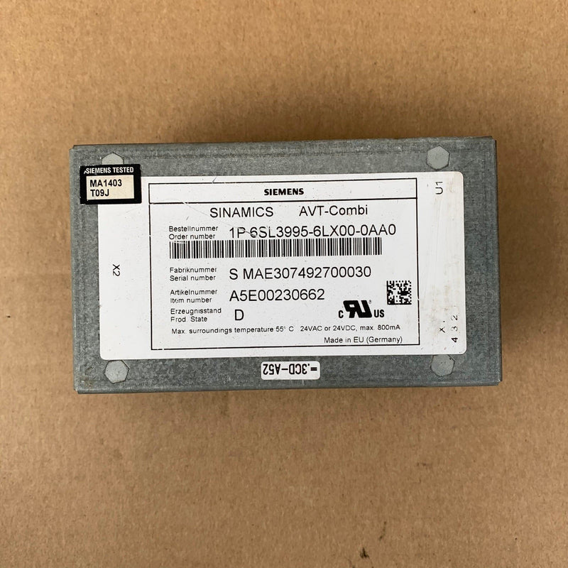 SIEMENS 6SL3995-6LX00-0AA0 6SL39956LX000AA0