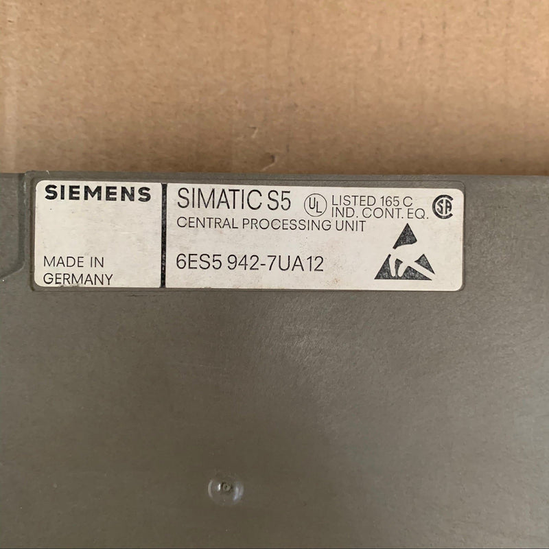 SIEMENS 6ES5942-7UA12 6ES59427UA12