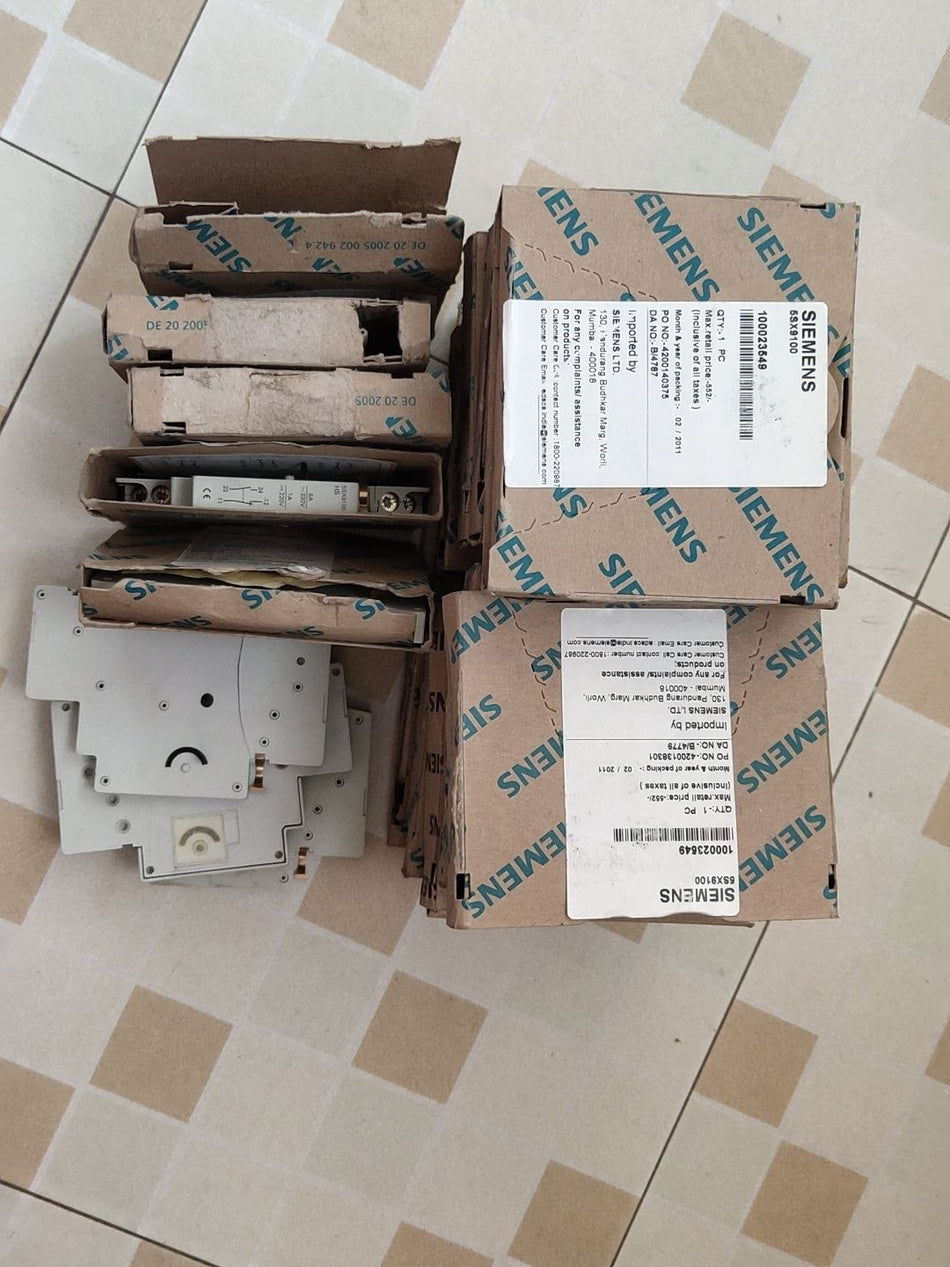 SIEMENS 5SX9100 novo