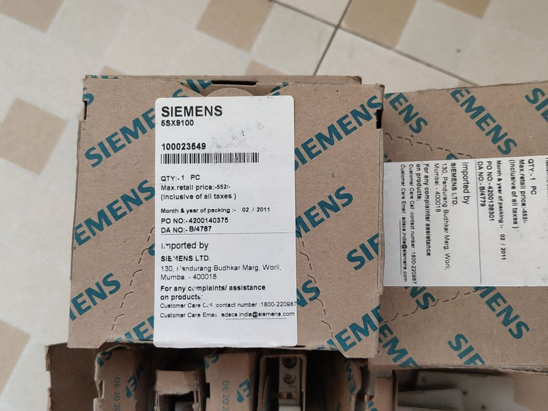 SIEMENS 5SX9100 new