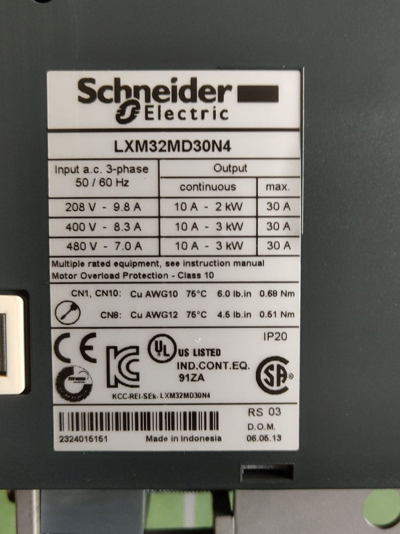 Schneider LXM32MD30N4