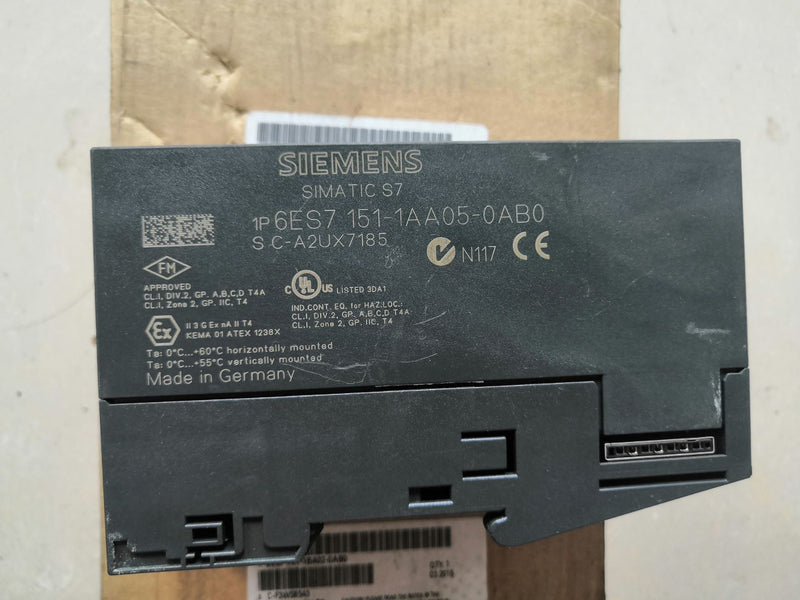 SIEMENS 6es7 151-1AA05-0AB0 new 6es7 1511AA050AB0