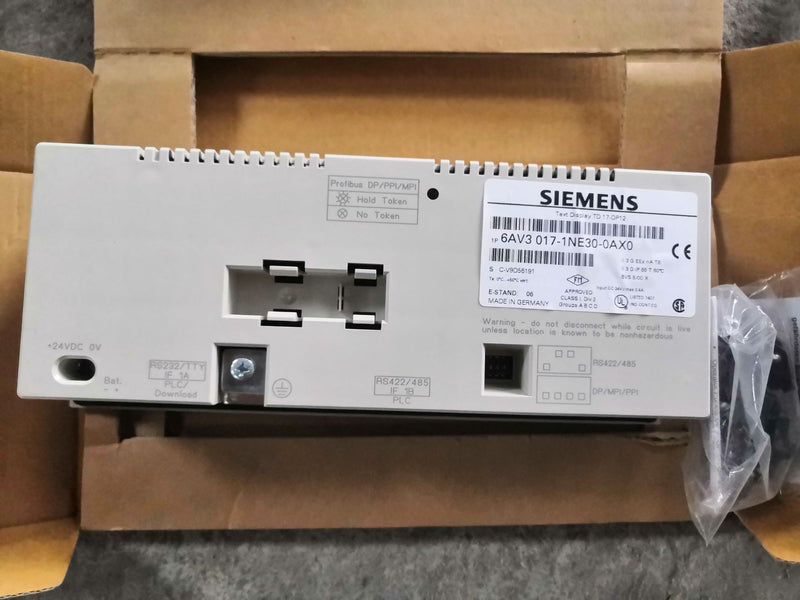 SIEMENS 6av3017-1ne30-0ax0 new 6av30171ne300ax0