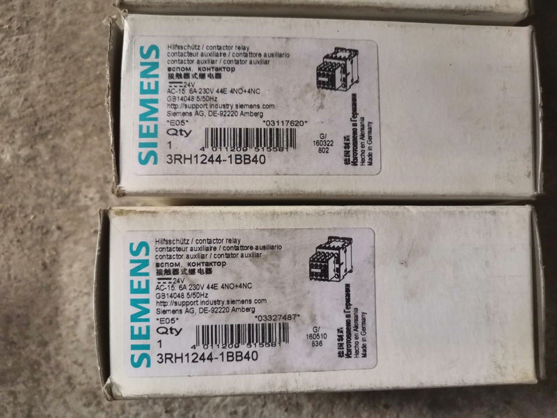 SIEMENS 3rh1244-1bb40 new 3rh12441bb40