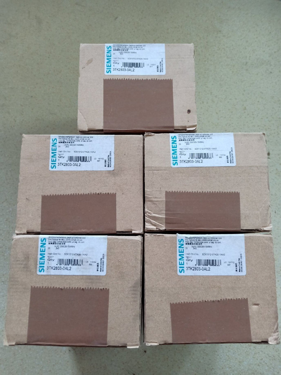 SIEMENS 3TK2803-0AL2 novo 3TK28030AL2
