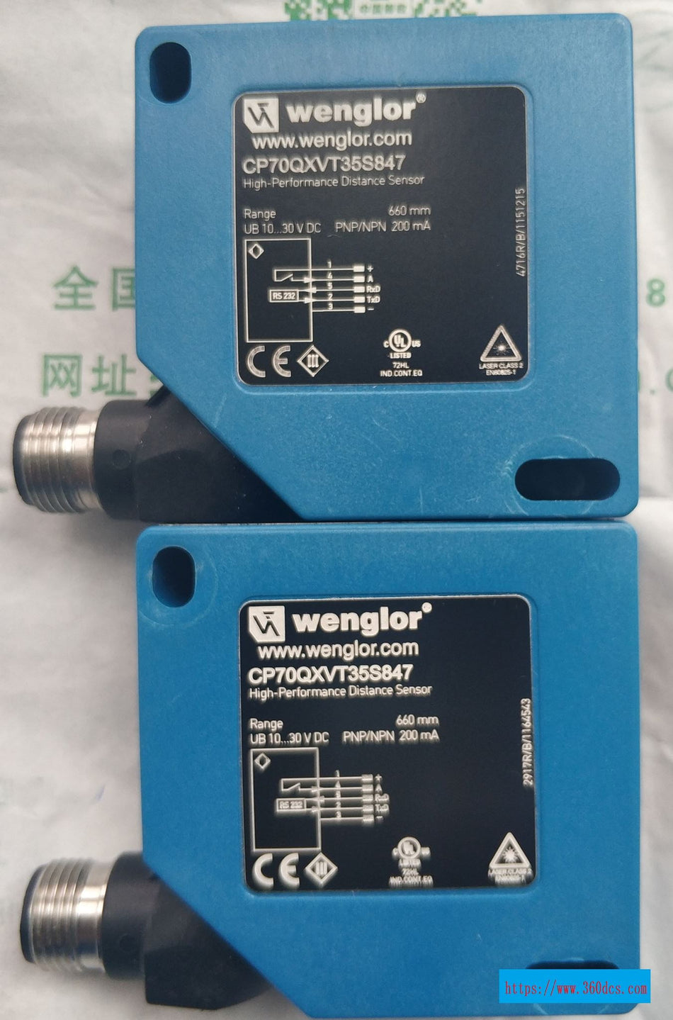 1PC FOR WENGLOR cp70qxvt35s847  used