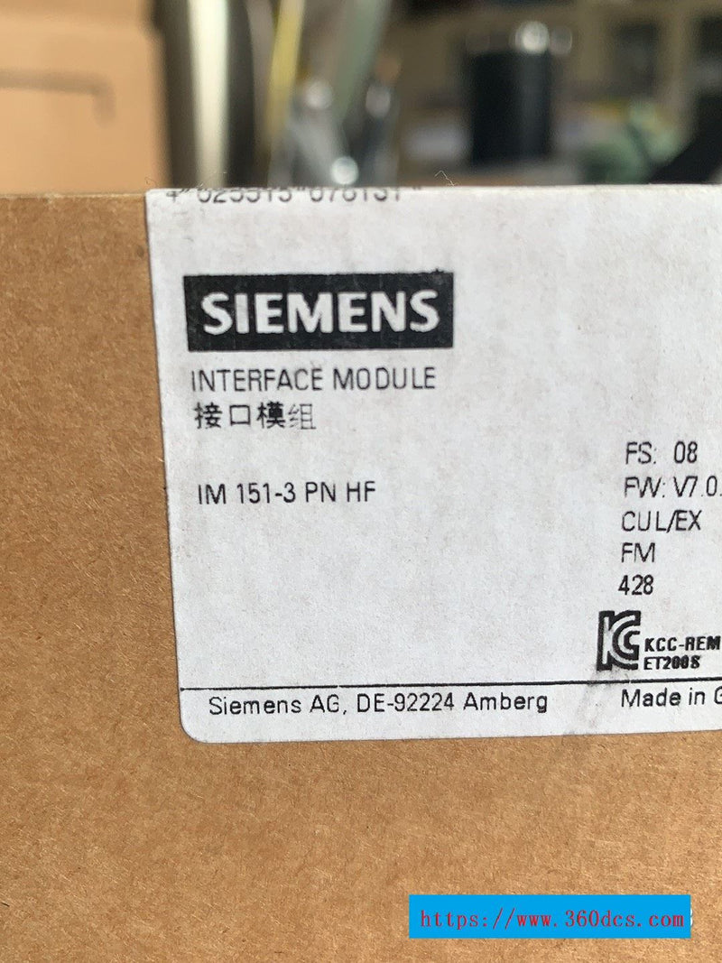 Siemens 6ES7 151-3BA23-0AB0 new 6ES7 151 3BA23 0AB0