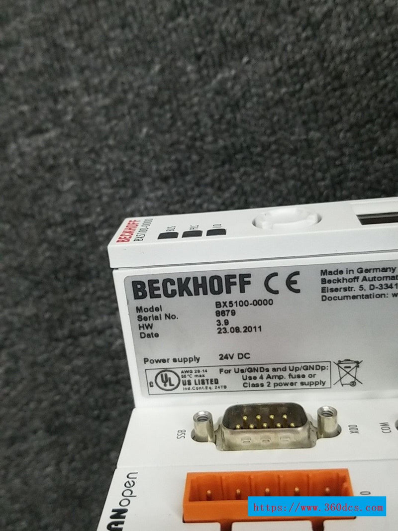 BECKHOFF bx5100-0000 used bx51000000