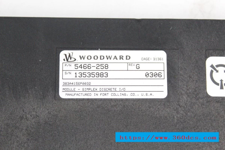 1PC FOR woodward 5466-258 used mx4
