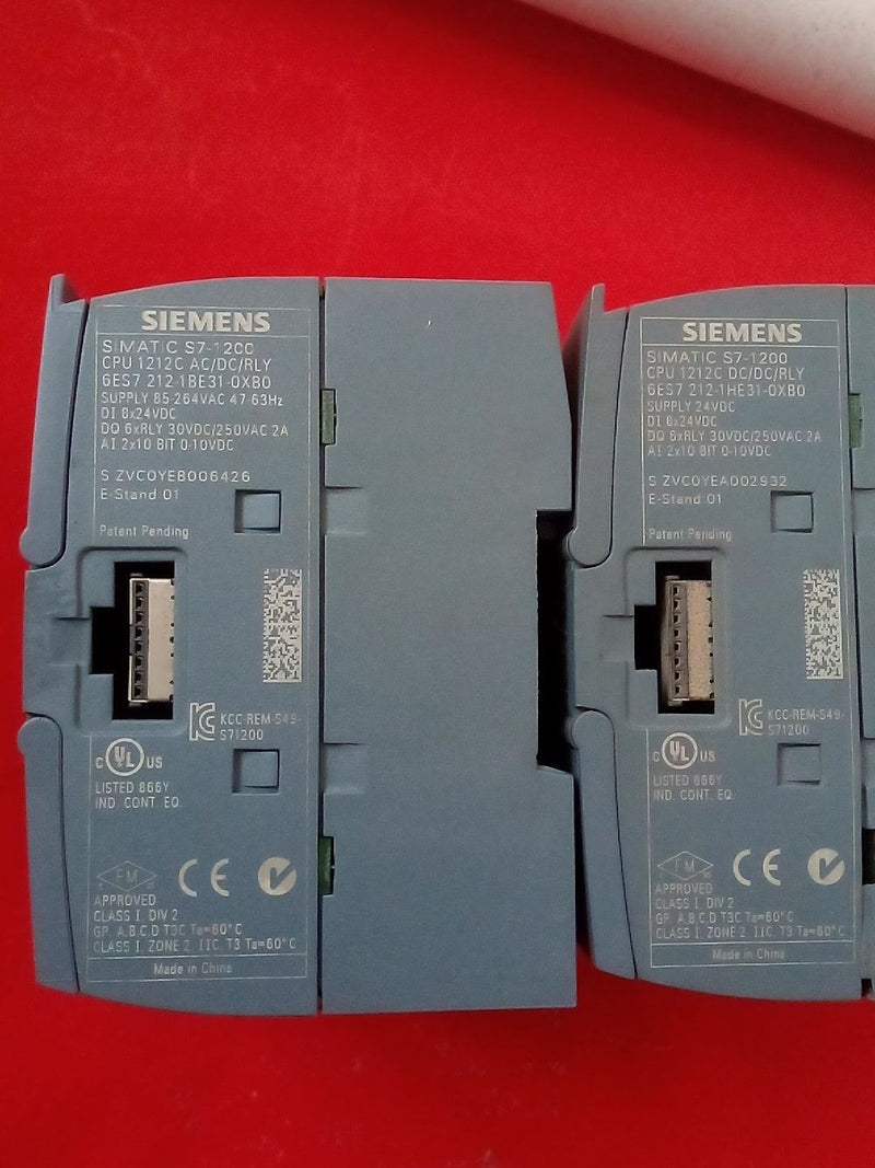 SIEMENS 6ES7 212-1BE31-0XB0 used 6ES7 2121BE310XB0