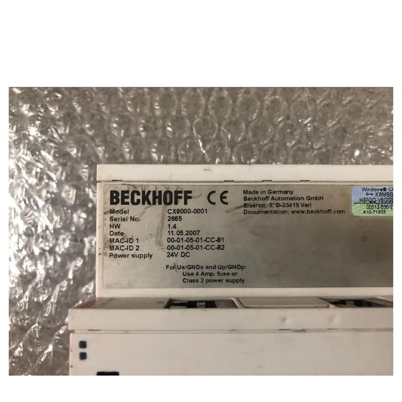 Beckhoff CX9000-0001 CPU Module PLC