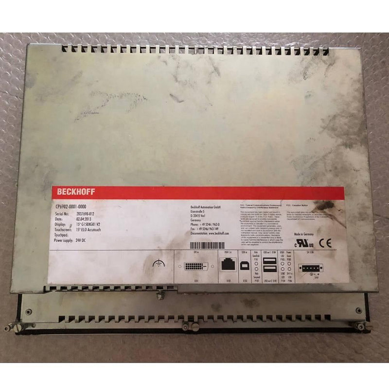BECKHOFF CP6902-0001-0000 Touch Screen Operator Panel