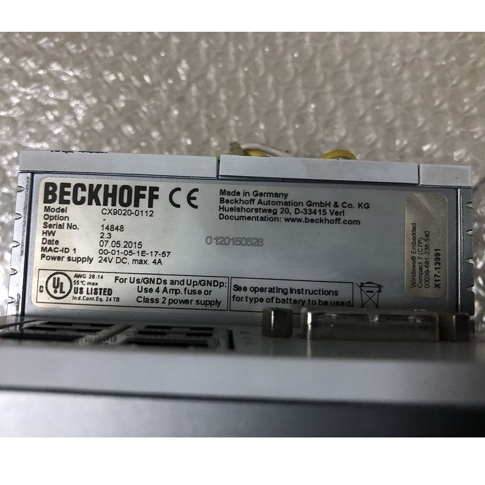 Módulo BECKHOFF CX9020-0112 CX9020