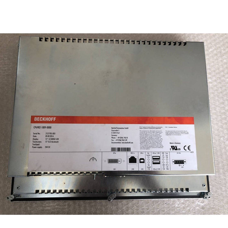 BECKHOFF CP6902-1009-0000 Touch Screen Operator Panel