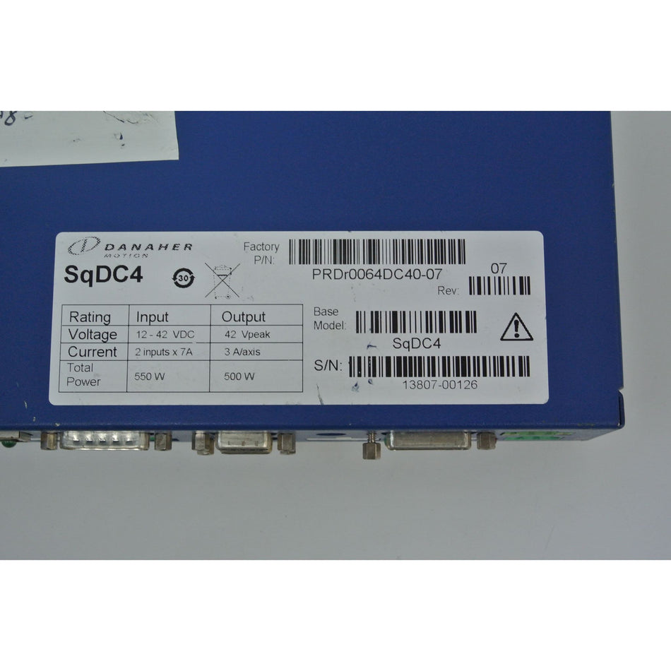 Kollmorgen SQDC4 PRDR0064DC40-07 驱动程序