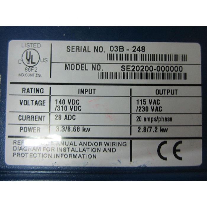 KOLLMORGEN SE20200-000000 Servo drive