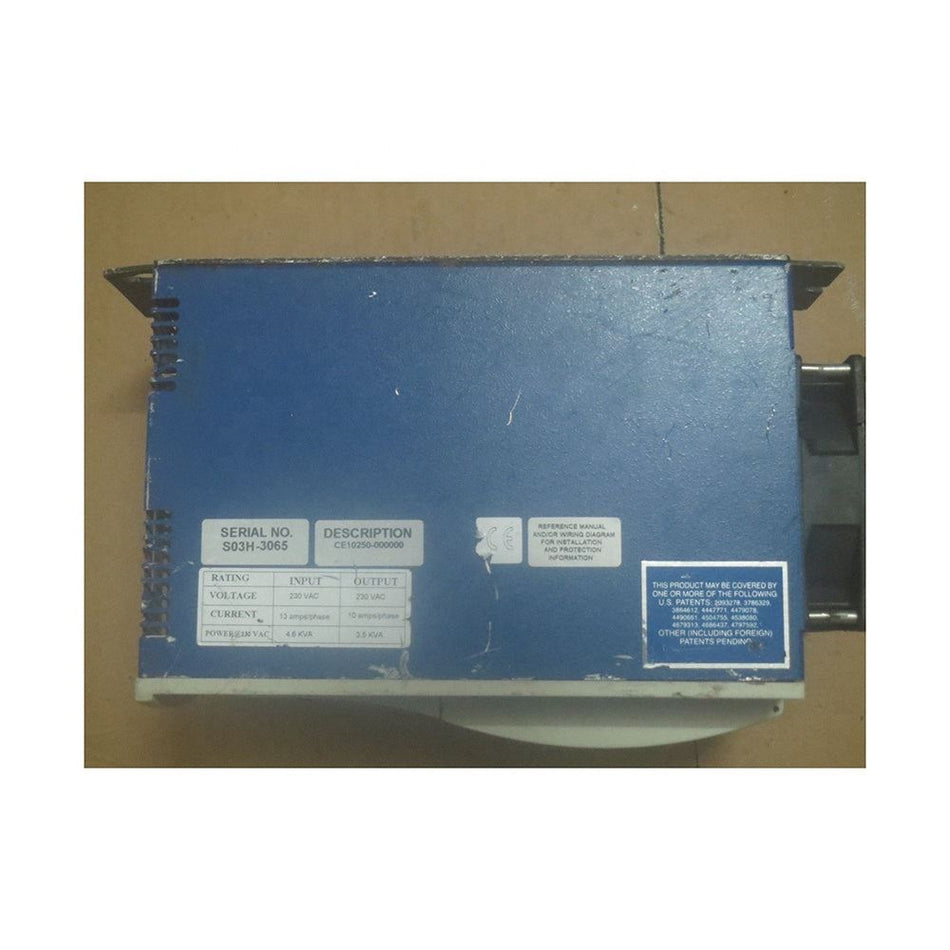 Kollmorgen servo drive  S03H-3065 CE10250-000000 used in good condition