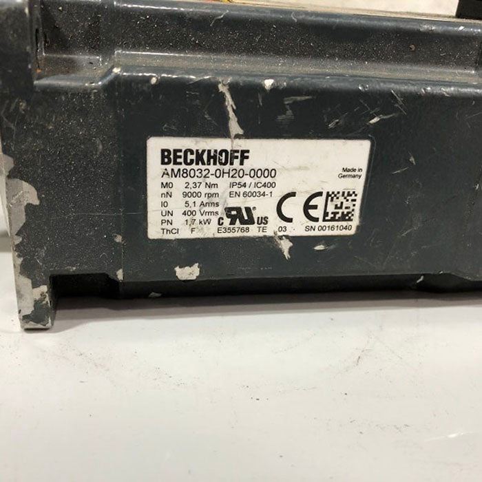 BECKHOFF servo motor AM8032-0H20-0000