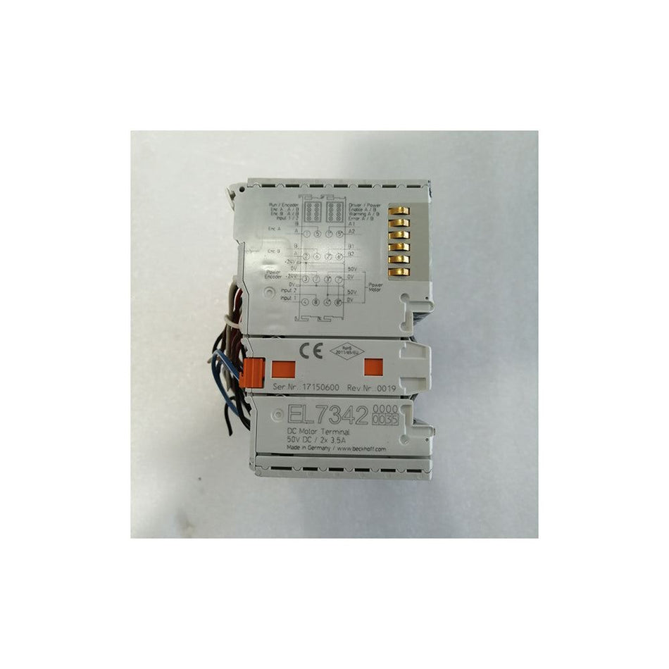 Amplificador de motor DC analógico de 2 canais Beckhoff EL7342