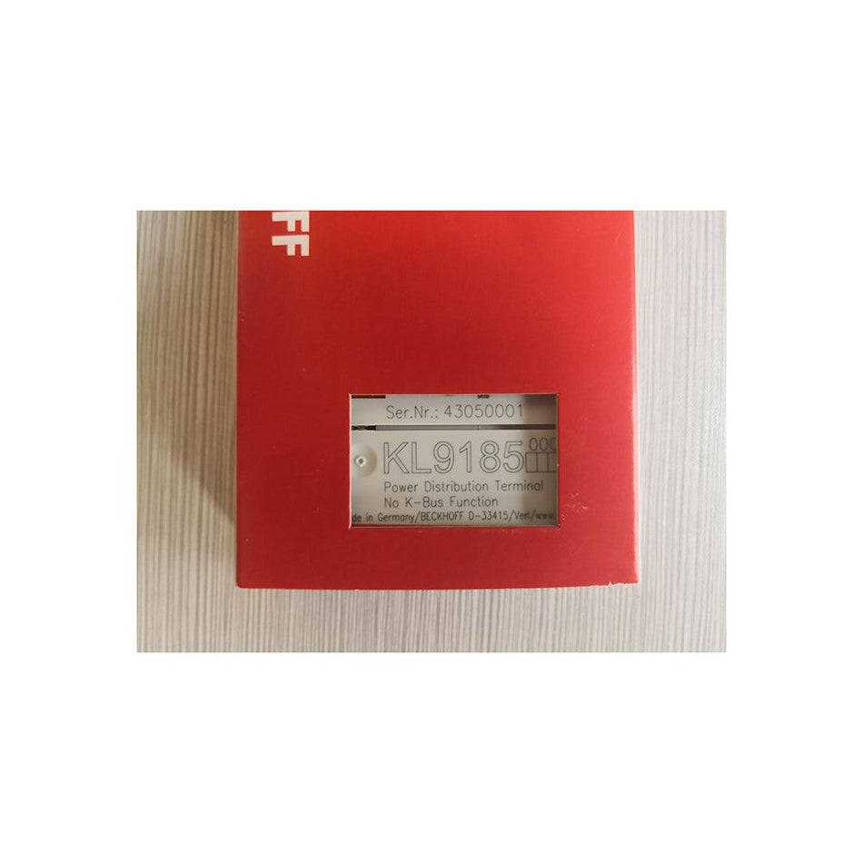 Beckhoff 电位分配器夹钳 KL9185