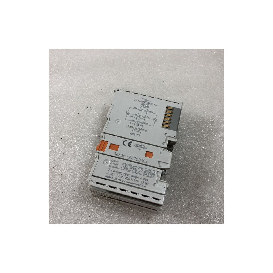 Beckhoff 双通道模拟量输入终端 EL3062