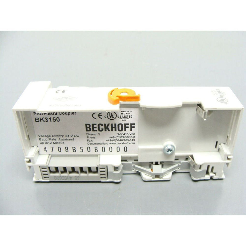 Módulo acoplador de barramento compacto Beckhoff Digital I/O Profibus BK3150